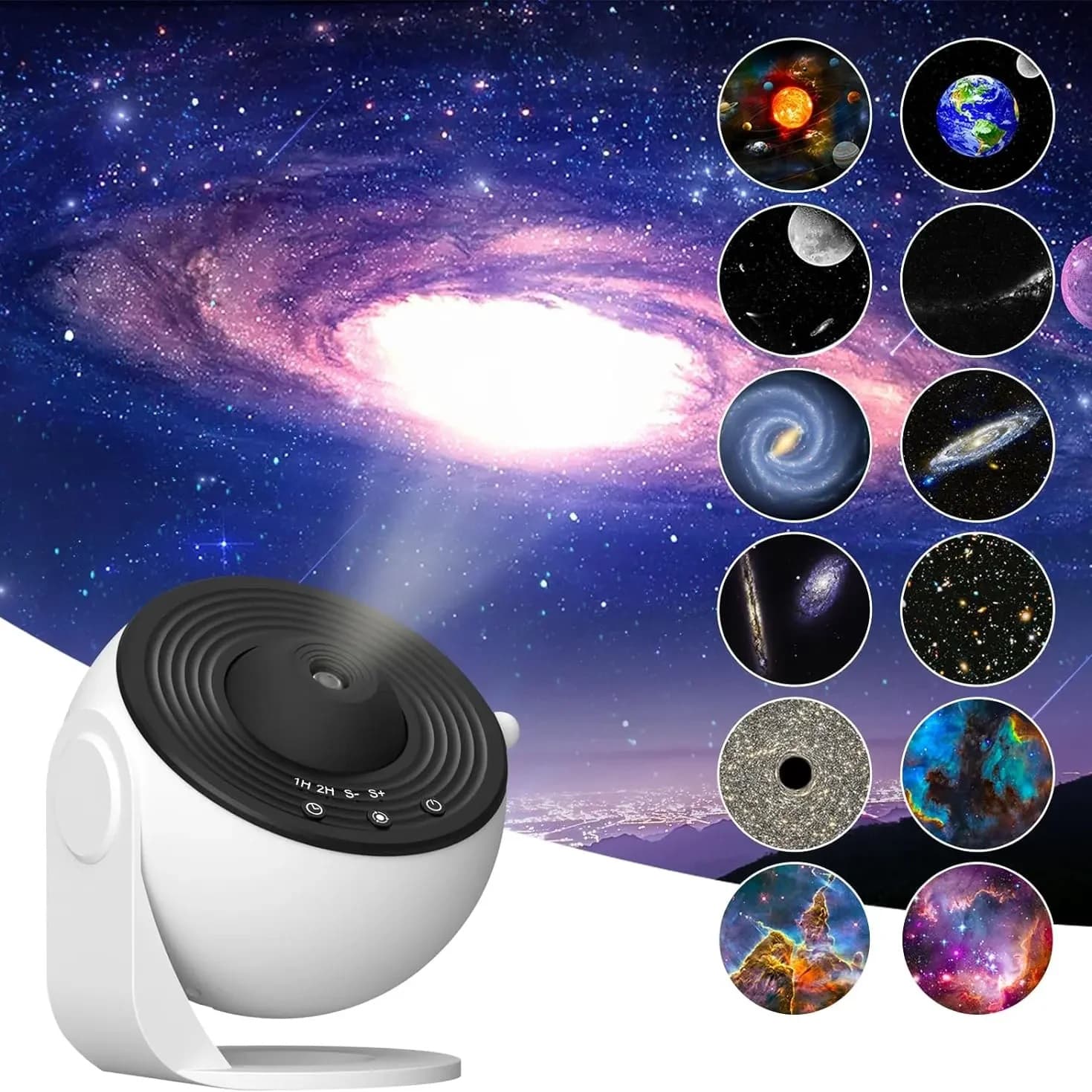 Domowe planetarium z realisytcznymi zdjęciami