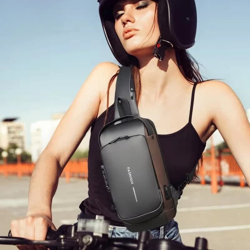 Wielofunkcyjna Torba na Ramię z USB